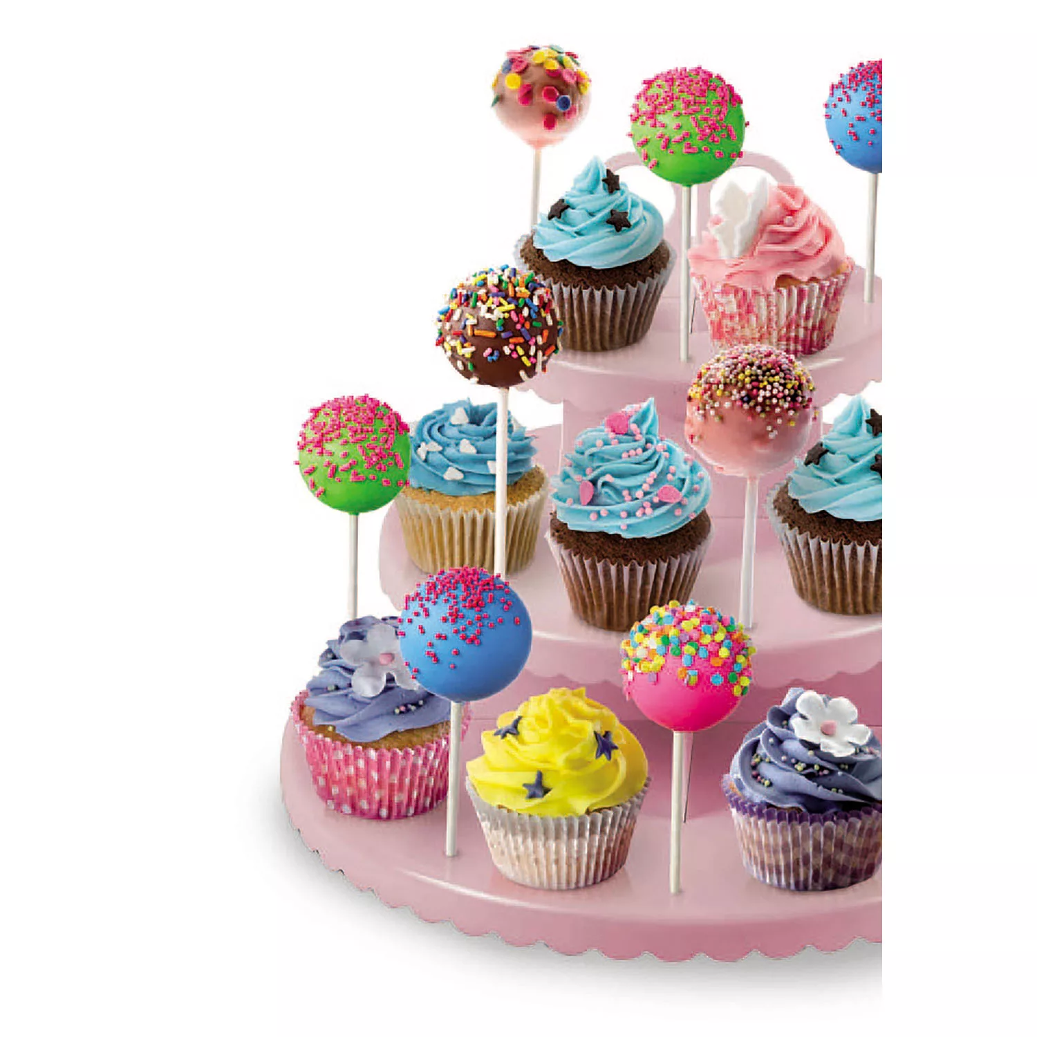 Présentoir à sucettes et cupcakes