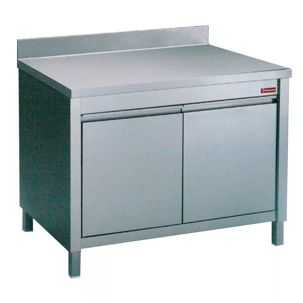 Table sur armoire neutre