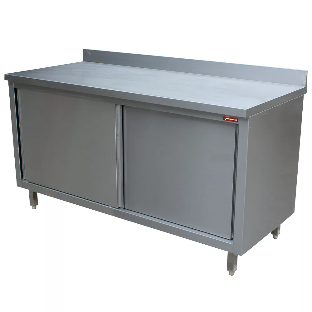 Table sur armoire neutre