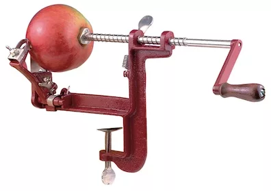 Pèle pomme serre joint
