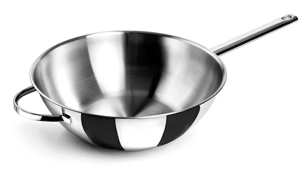 Wok 30 cm inox Lacor